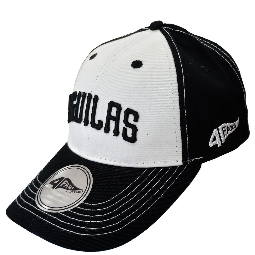 2024 Aguilas Cibaenas 4Fans Hat - Black/White product image 1, provided for visual reference and product detail review