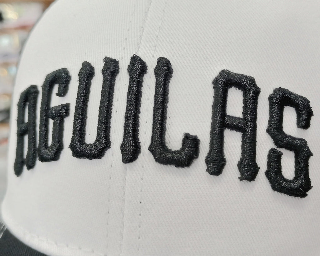 2024 Aguilas Cibaenas 4Fans Hat - Black/White product image 4, provided for visual reference and product detail review