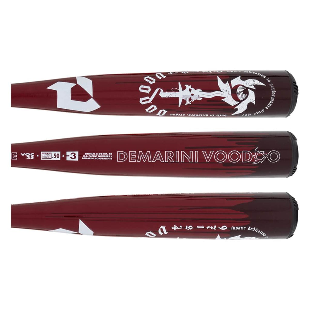 2025 DeMarini VOODOO ONE (-3) BBCOR - Adult Bat product image 2, provided for visual reference and product detail review