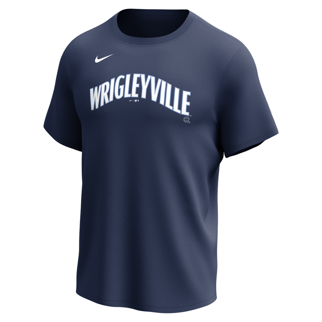2025 Men Chicago Cubs Nike Institutional City Connect Drifit T-Shirt product image 1, provided for visual reference and