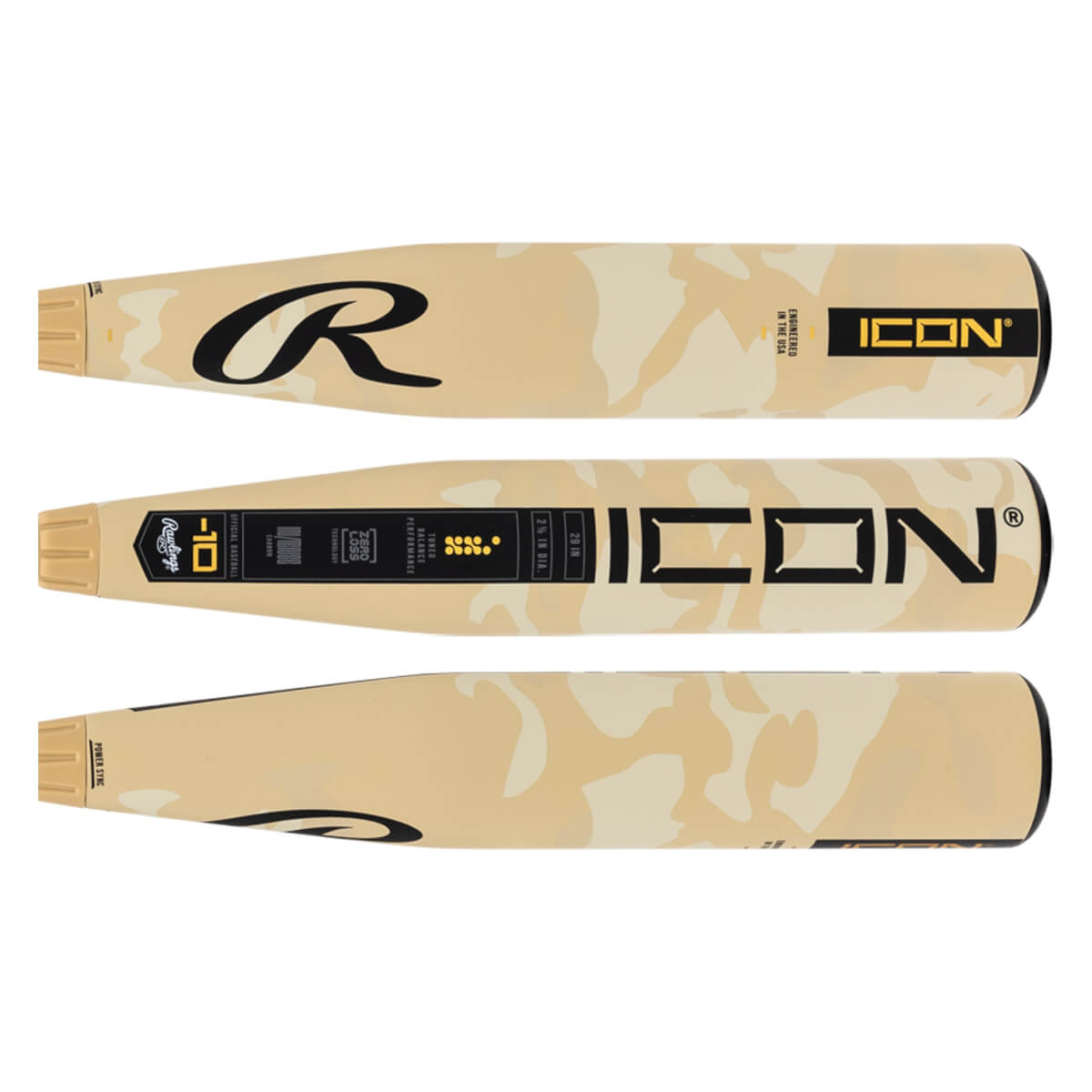 2025 Rawlings Icon USA Baseball Bat - RUS5I product image 3, provided for visual reference and product detail review