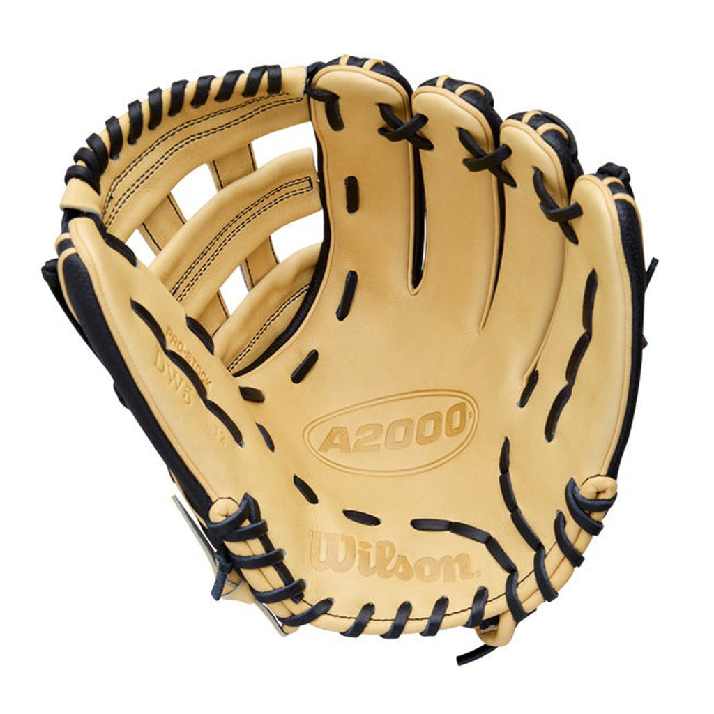 2026 Wilson A2000 Classics Series DW5 12" Infield Baseball Glove | Dual Post Web | WBW10411612 product image 2, provided for