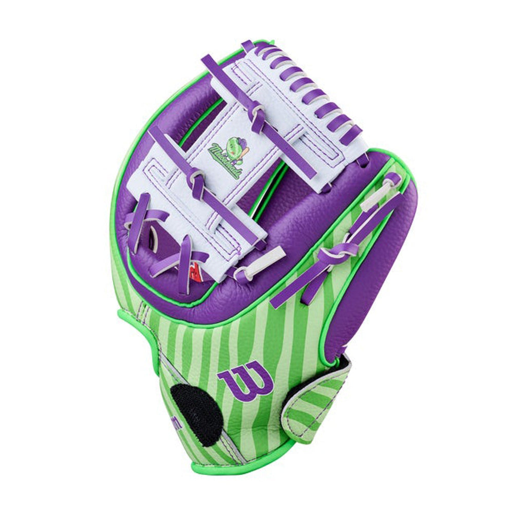 2026 Wilson Backyard Baseball Melonheads A200 EZ Catch 10" Youth T-Ball Glove | Pro I-Web | WBW10420310 product image 3,