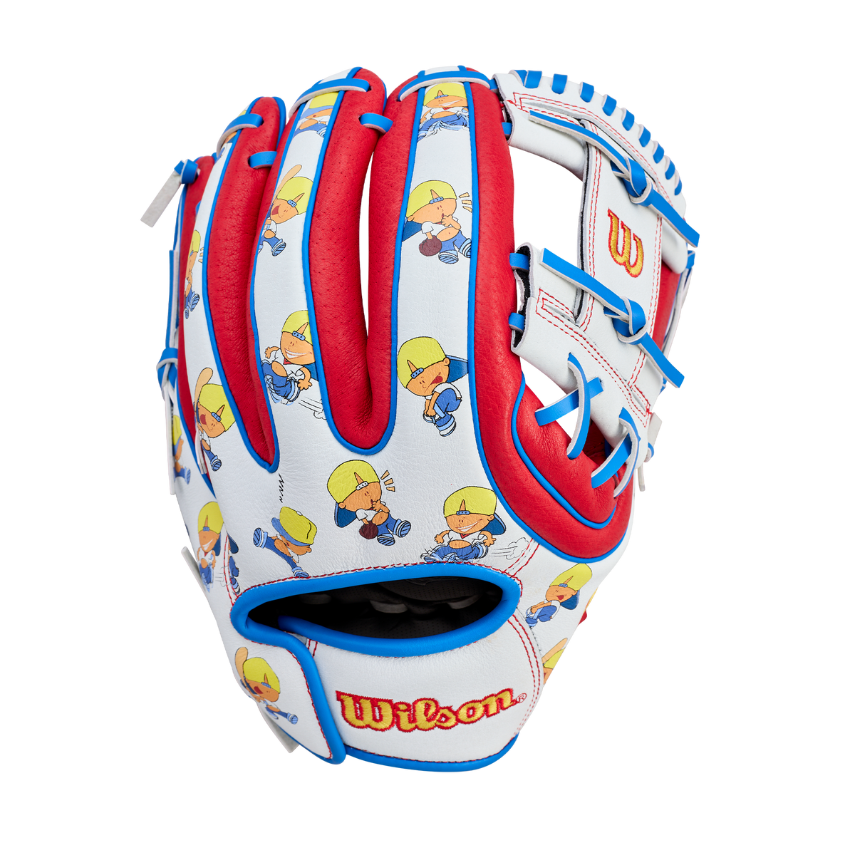 2026 Wilson Backyard Baseball Pablo A450 11.5" Youth Infield Baseball Glove | I-Web | WBW104207115 product image 1, provided