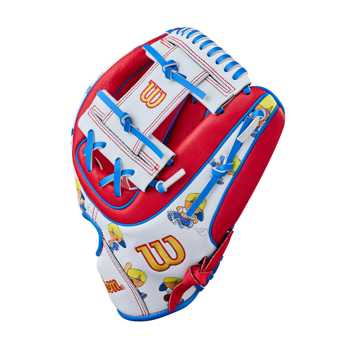 2026 Wilson Backyard Baseball Pablo A450 11.5" Youth Infield Baseball Glove | I-Web | WBW104207115 product image 3, provided