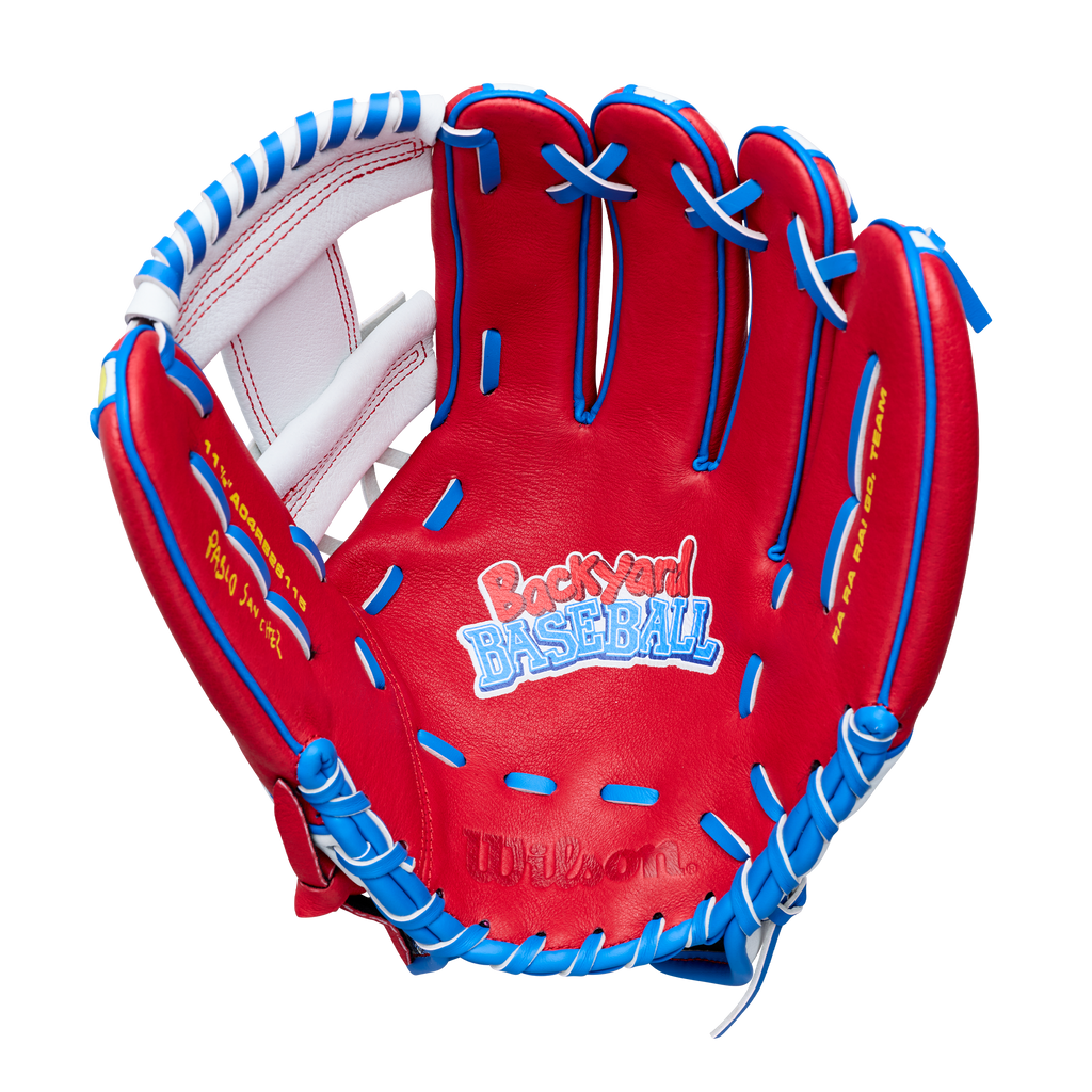 2026 Wilson Backyard Baseball Pablo A450 11.5" Youth Infield Baseball Glove | I-Web | WBW104207115 product image 2, provided