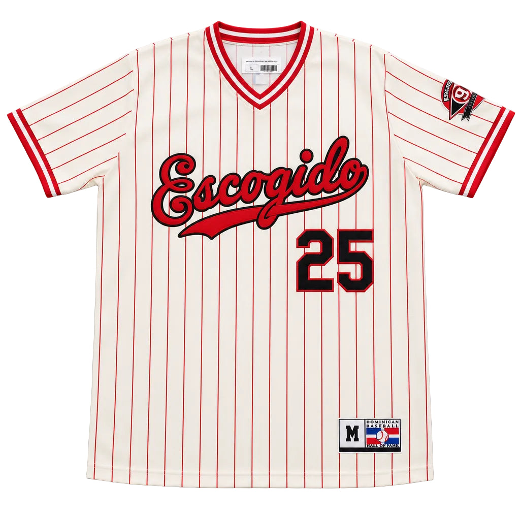 Dominican Hall of Fame - Leones del Escogido - SOSA 25 - Cream product image 1, provided for visual reference and product