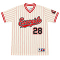 Dominican Hall of Fame - Leones del Escogido - GUERRERO 28 - Cream product image 1, provided for visual reference and