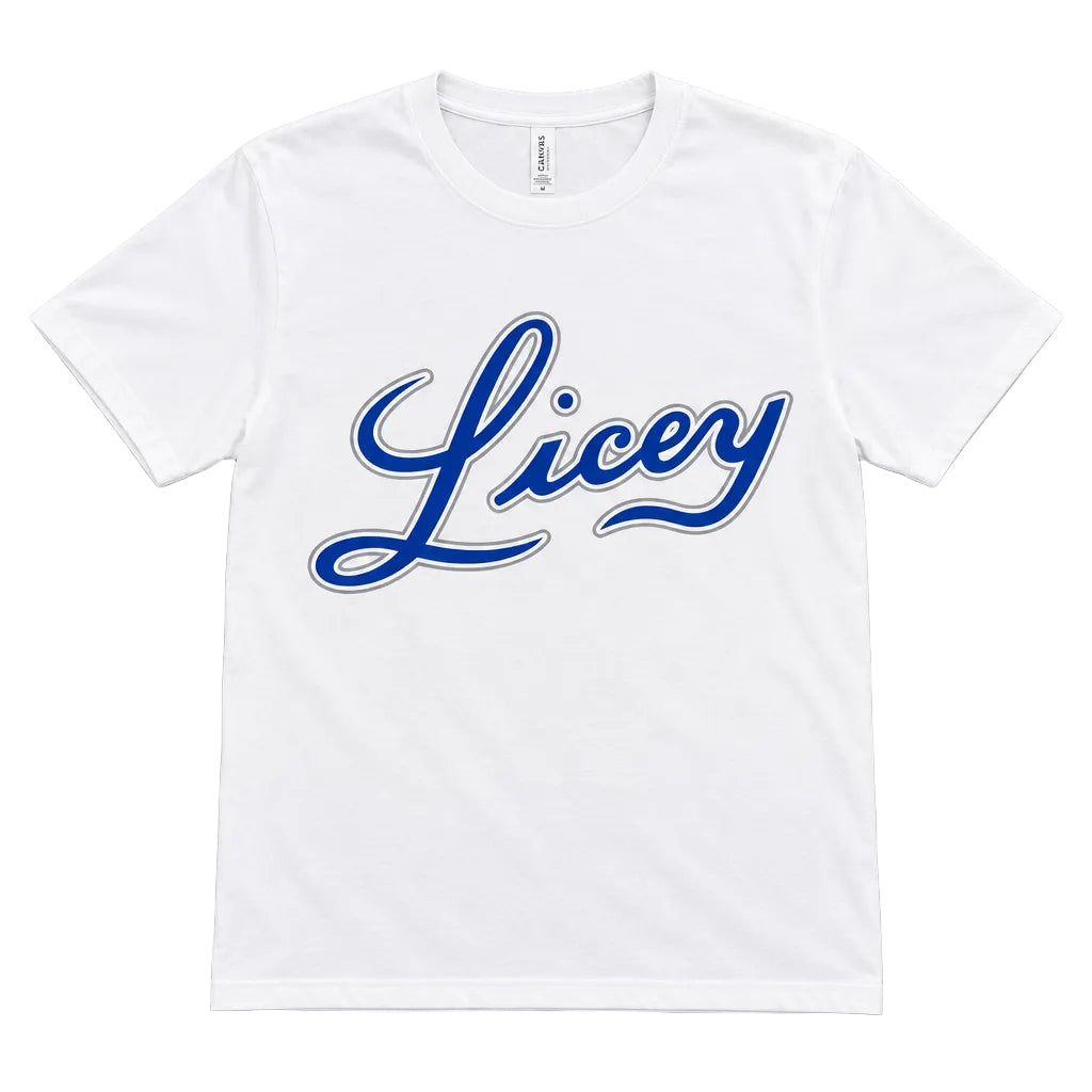 Dominican Baseball Team – Tigres del Licey Royal Blue White / Gray Letters T-Shirts product image 3, provided for visual