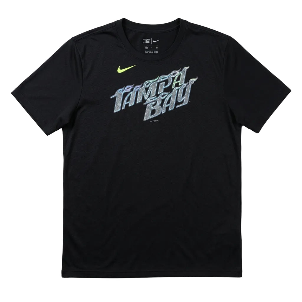 Tampa Devil Rays Nike 2025 City Connect Synthetic Drifit T-Shirt for Men product image 1, provided for visual reference and