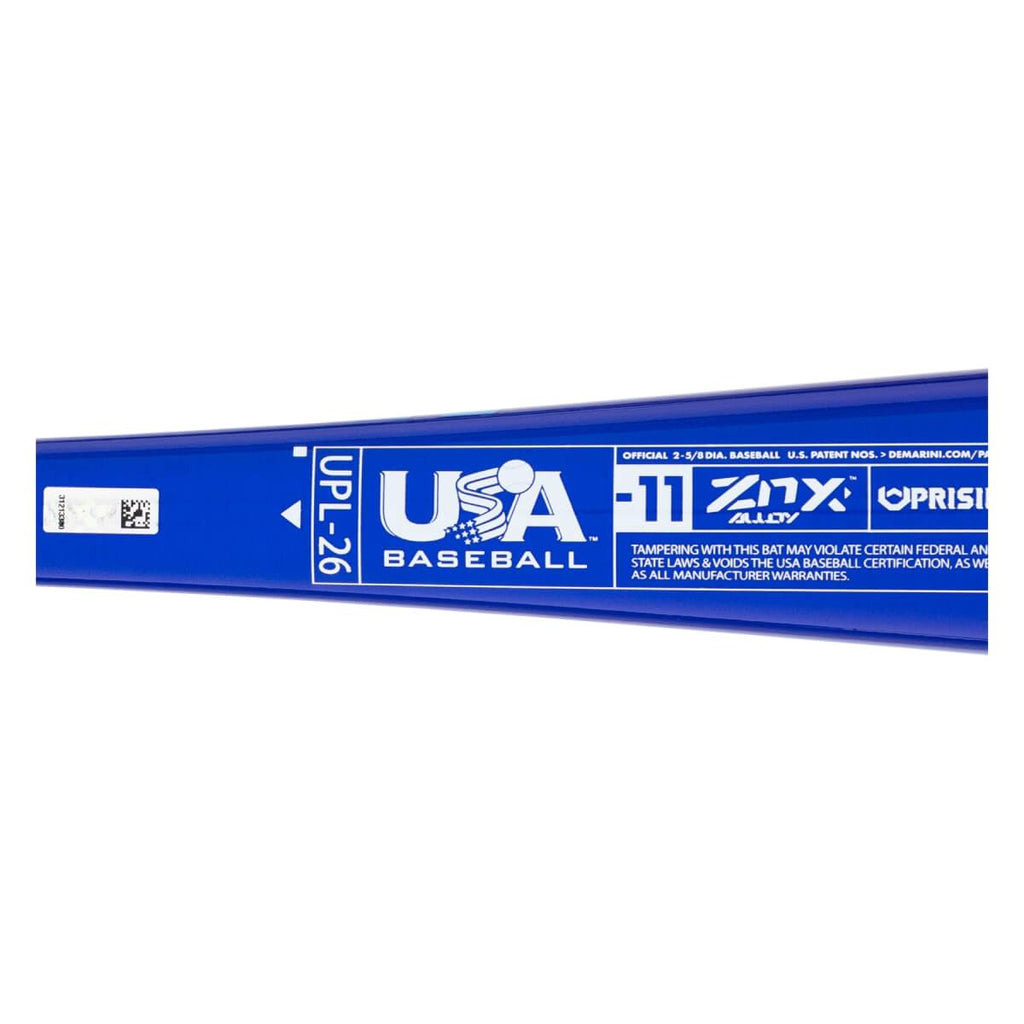 2026 DeMarini UPRISING (-11) USA Baseball Bat product image 5, provided for visual reference and product detail review