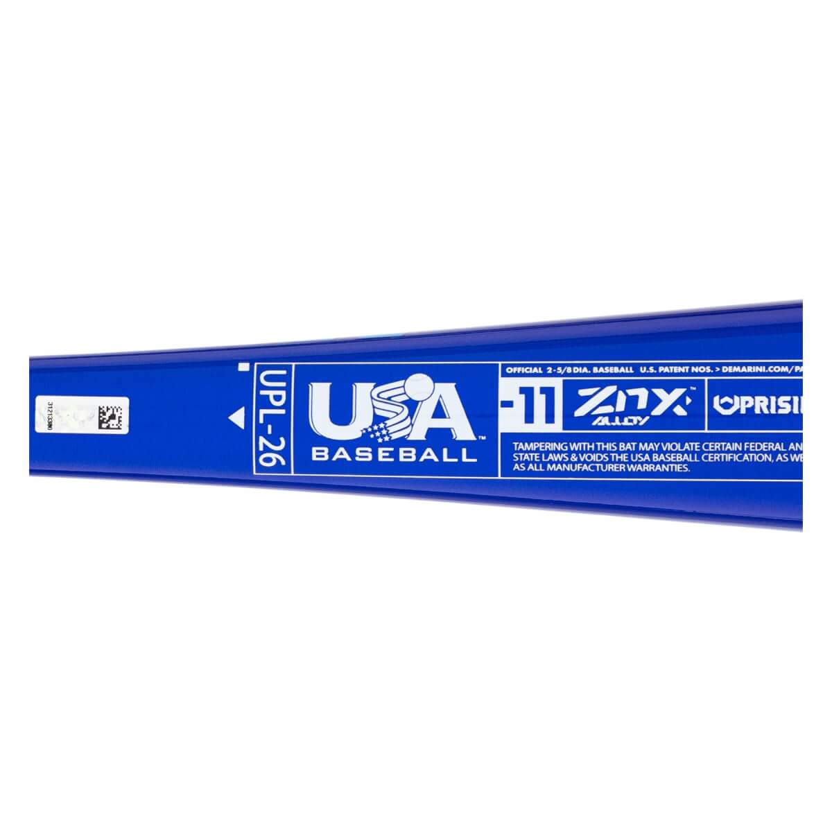 2026 DeMarini UPRISING (-11) USA Baseball Bat product image 5, provided for visual reference and product detail review