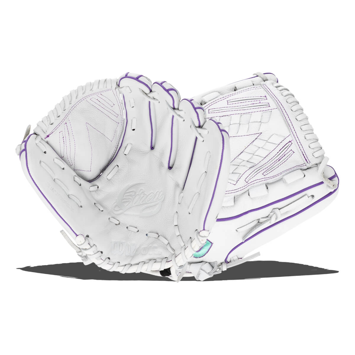 2026 Wilson A500 SIREN 12.5" Outfield Glove product image 7, provided for visual reference and product detail review