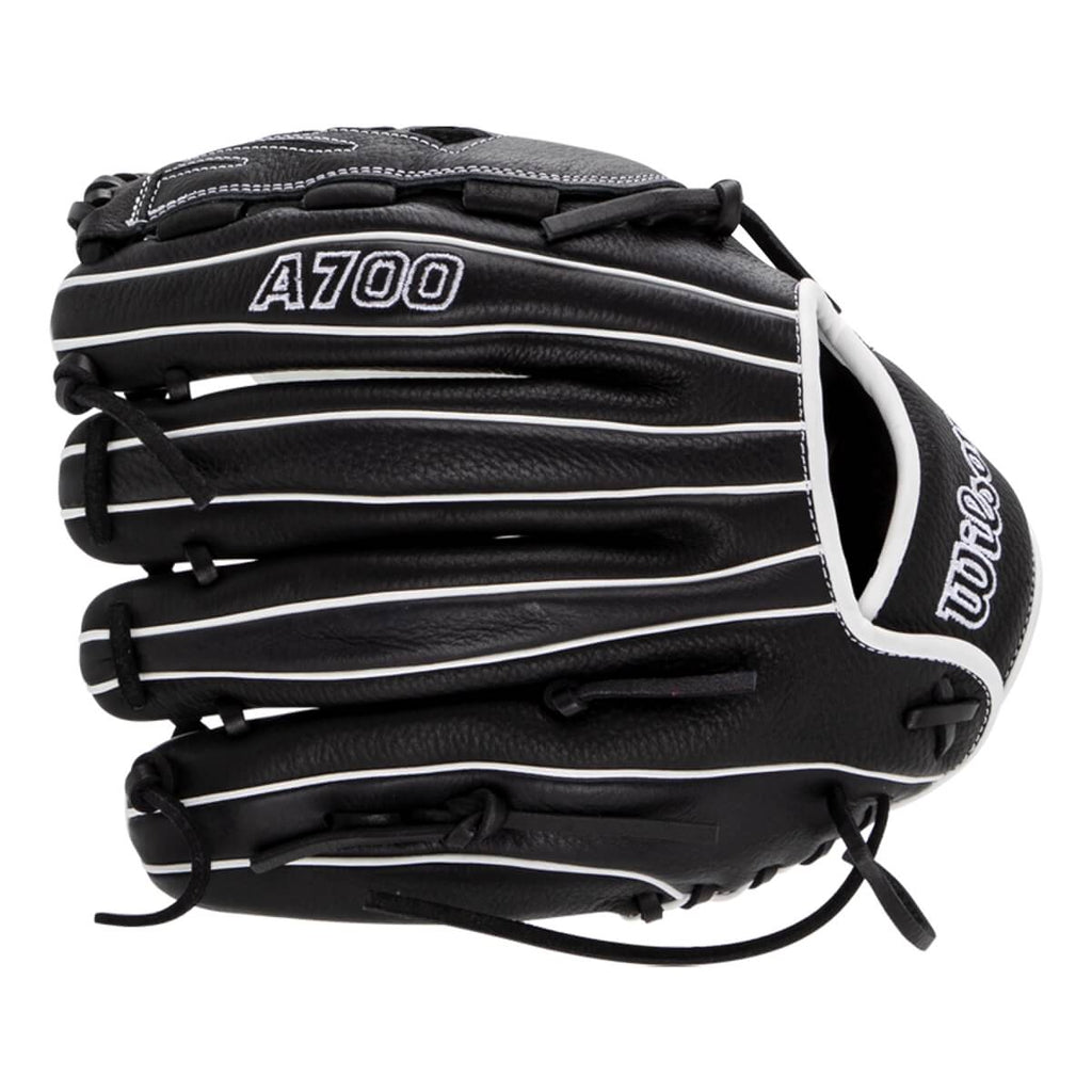 2026 Wilson A700 12.5" Outfield Baseball Glove product image 2, provided for visual reference and product detail review