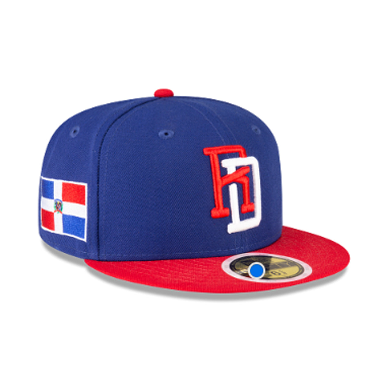 World Baseball Classic Dominicana Youth 59FIFTY Fitted Hat by New Era – Team Colors product image 1, provided for visual