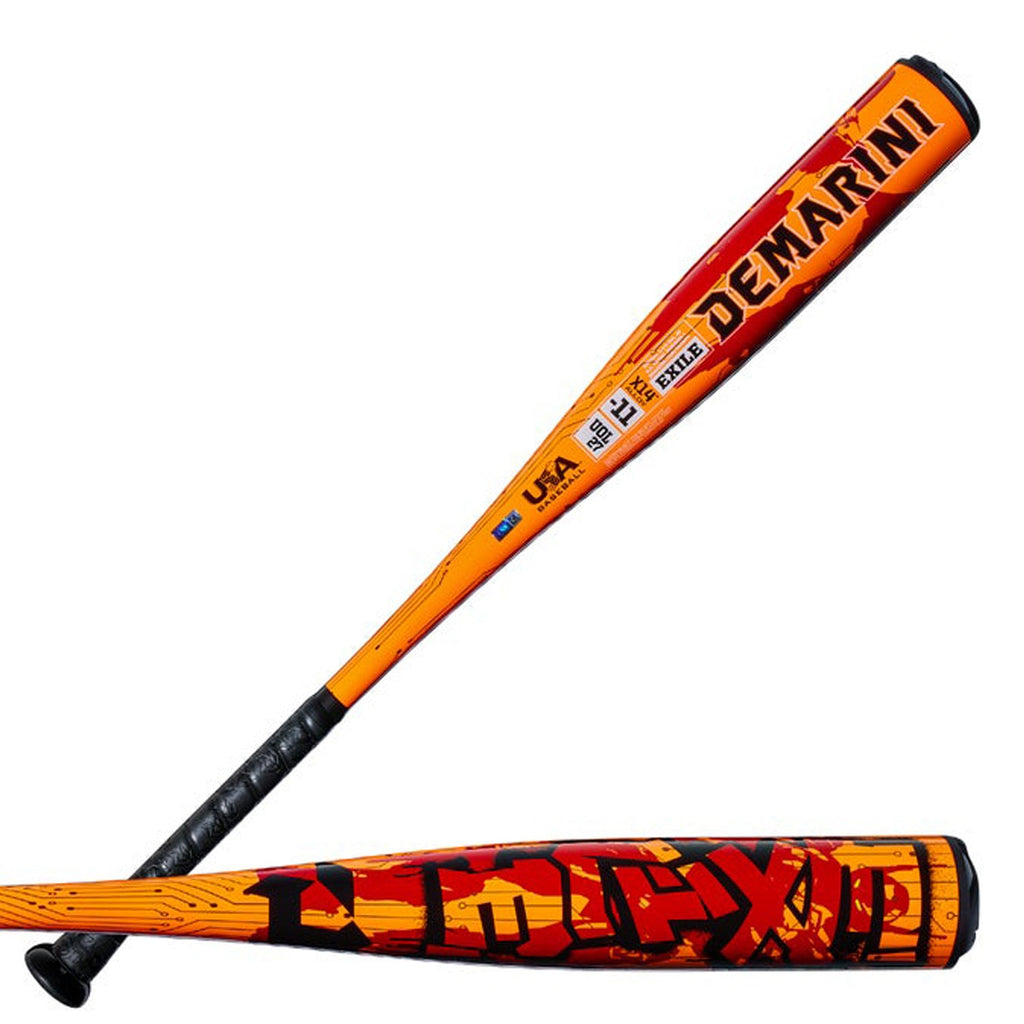 2027 DeMarini Exile (-11) USA Baseball Bat | Balanced X14 Alloy | 2 5/8" Barrel | WBD2719010 product image 1, provided for