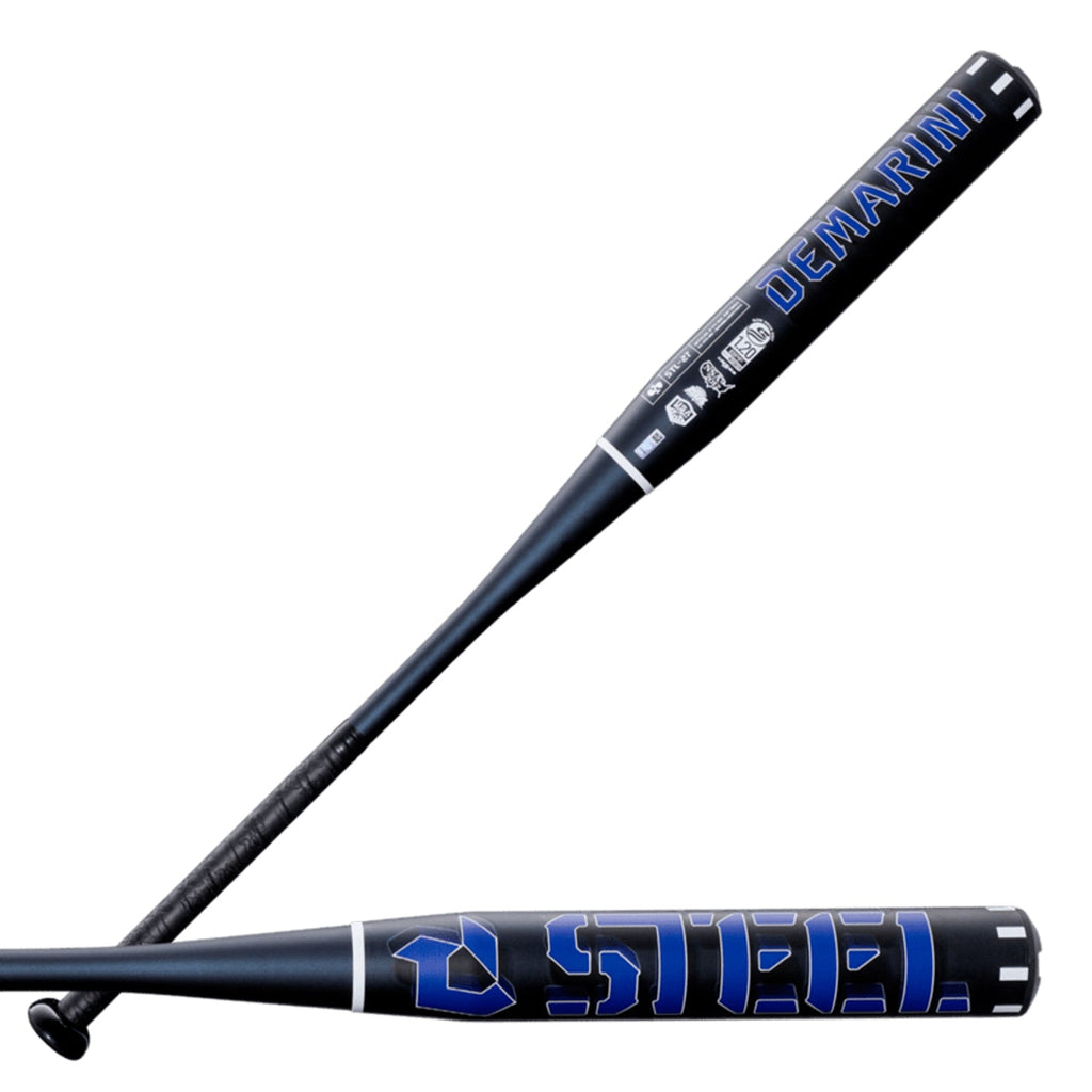2027 DeMarini Steel 12" Dual Stamp Slowpitch Softball Bat | End-Loaded Single-Wall Alloy | WBD2696010 product image 1,
