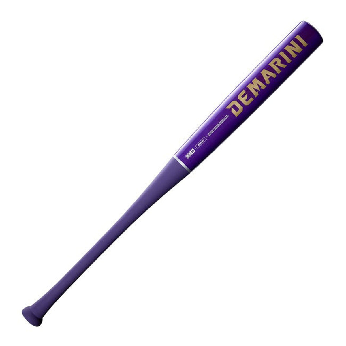 2027 DeMarini Velvet Thunder D54 Wood Composite (-3) BBCOR Baseball Bat | End-Loaded Pro Maple | WBD2724010 product image 4,