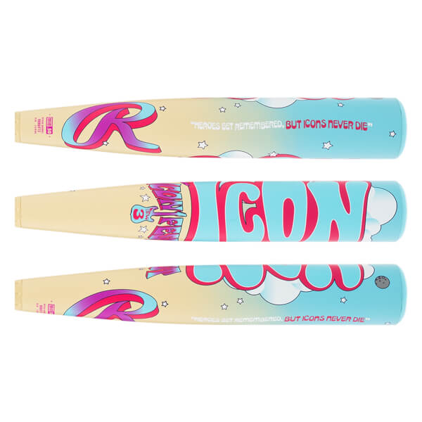 2027 Rawlings ICON FEST BBCOR Baseball Bat (-3) – Balanced Composite Bat for High School; College Players product image 2,