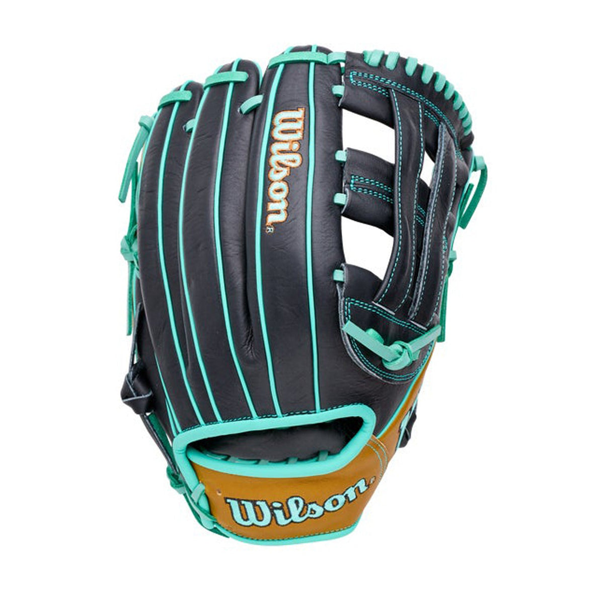 2027 Wilson A1000 DW5 12" Infield Baseball Glove | Open Dual Post Web | WBG02701RTDW5 product image 1, provided for visual