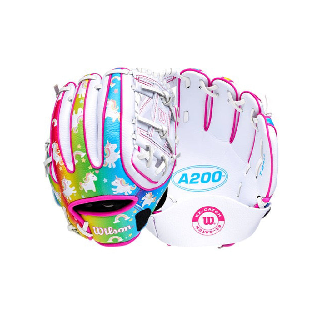 2027 Wilson A200 EZ Catch 10" T-Ball Glove | H-Web | Youth Beginner Glove | WBG00901RT10 product image 4, provided for