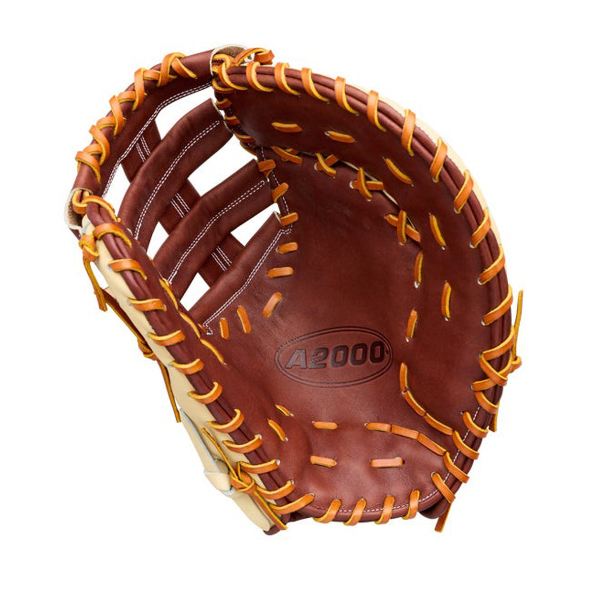 2027 Wilson A2000 1673 13" Baseball First Base Mitt | Single Post Web | WBG06401RT13 product image 2, provided for visual