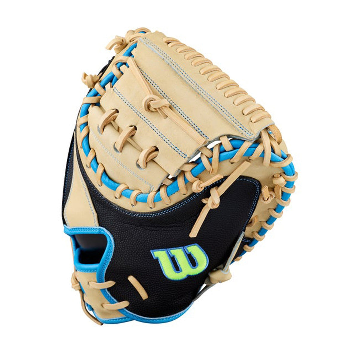 2027 Wilson A2000 M23SS 33.5" Baseball Catcher’s Mitt | Half Moon Web | WBG06201RT335 product image 3, provided for visual