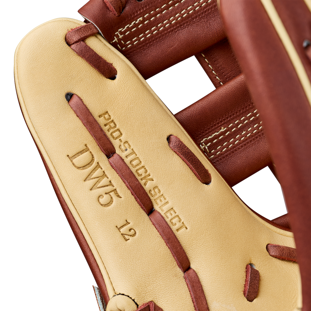 2027 Wilson A2K DW5 12" Infield Baseball Glove | Dual Post Web | WBG07801RT12 product image 5, provided for visual reference