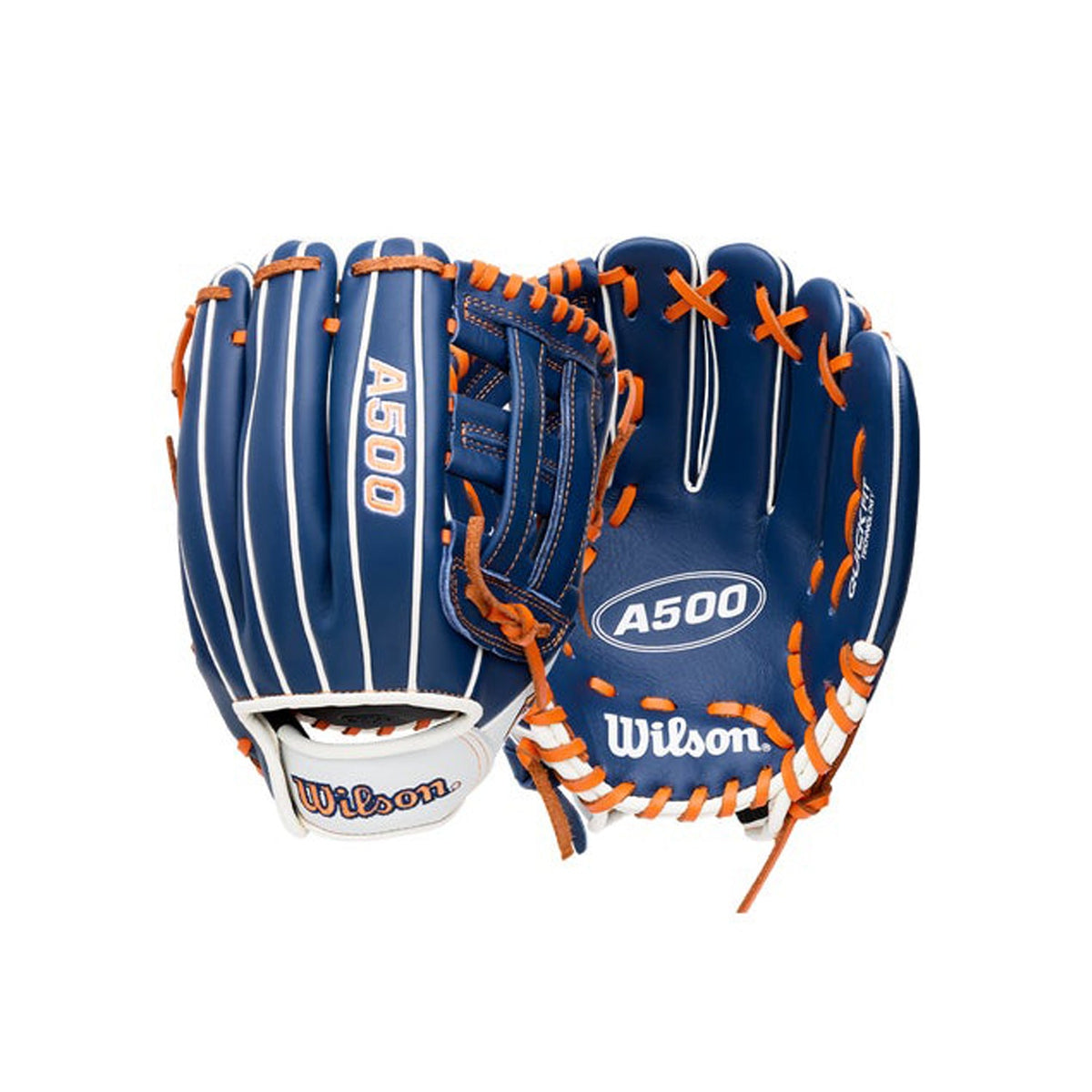 2027 Wilson A500 10.5" Youth Infield Baseball Glove | Open Dual Post Web | WBG08401RT105 product image 4, provided for