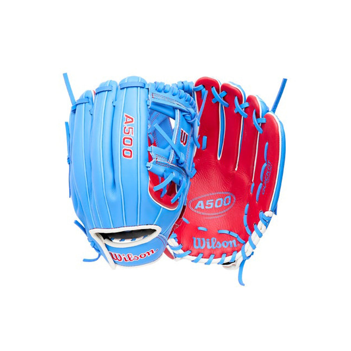 2027 Wilson A500 11.5" Youth Infield Baseball Glove | Open H-Web | WBG0860+ product image 4, provided for visual reference