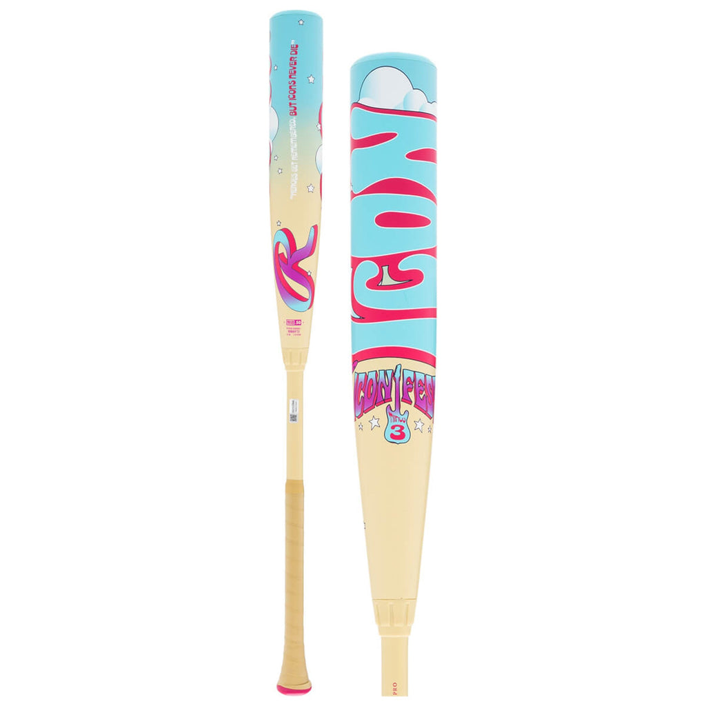 2027 Rawlings ICON FEST BBCOR Baseball Bat (-3) – Balanced Composite Bat for High School; College Players product image 1,