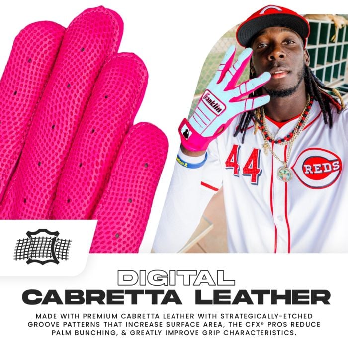 Franklin CFX PRO HI-LITE Batting Gloves | professional-level performance - 20887F product image 2, provided for visual
