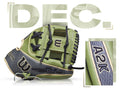 Wilson A2K GOTM DEC 2022 Gray Green product image 1, provided for visual reference and product detail review
