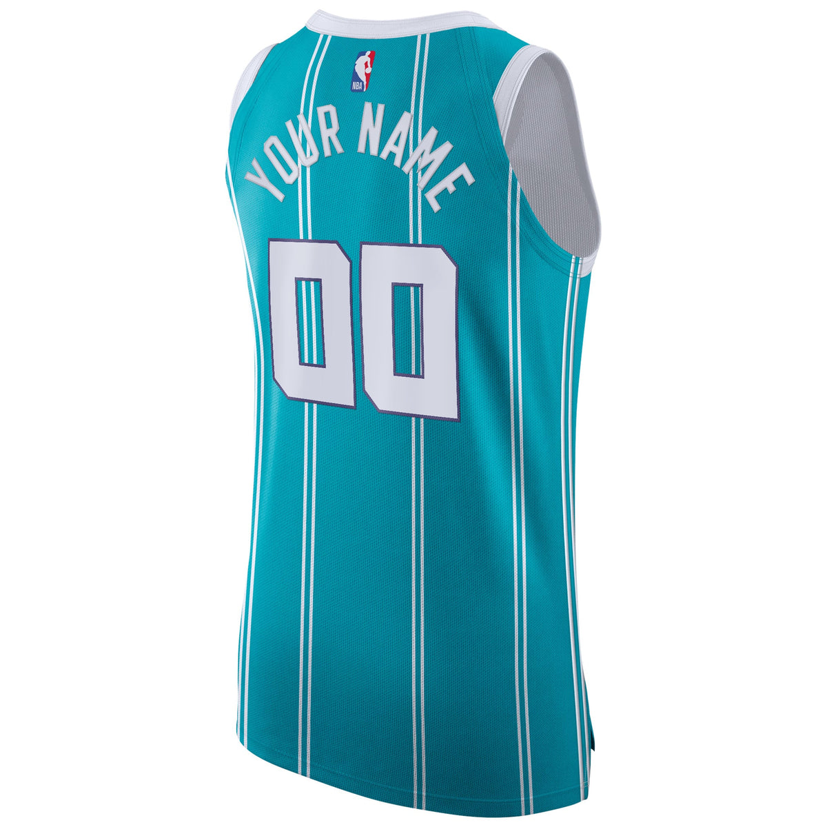 Charlotte Hornets Jordan Brand Teal 2020/21 Authentic Custom Jersey - Icon Edition for Men product image 4, provided for