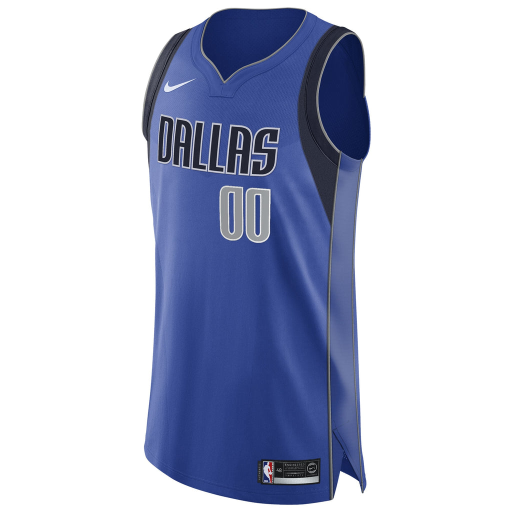Dallas Mavericks Nike Royal 2020/21 Authentic Custom Jersey - Icon Edition for Men product image 3, provided for visual
