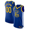 Golden State Warriors Nike Blue 2020/21 Authentic Custom Jersey - Icon Edition for Men product image 1, provided for visual