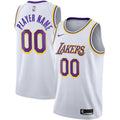 Los Angeles Lakers Nike White 2020/21 Swingman Custom Jersey - Association Edition for Men product image 1, provided for