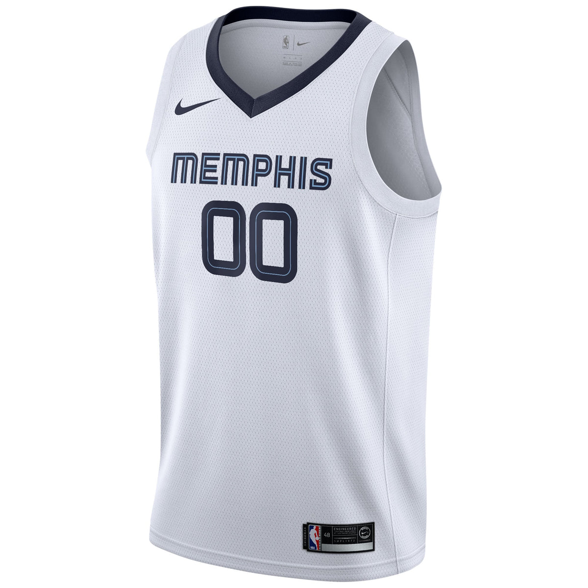 Memphis Grizzlies Nike White 2020/21 Swingman Custom Jersey - Association Edition for Men product image 3, provided for