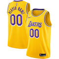 Los Angeles Lakers Nike Gold 2020/21 Swingman Custom Jersey - Icon Edition for Men product image 1, provided for visual