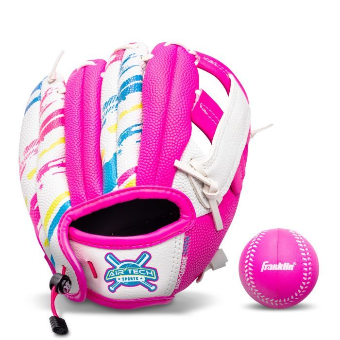 FRANKLIN AIR TECH T-Shirt BALL FIELDING GLOVE - 9" RHT YOUTH 22891 product image 1, provided for visual reference and