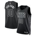 Unisex Brooklyn Nets Jordan Brand Black 2022/23 Swingman Custom Jersey - Statement Edition product image 1, provided for
