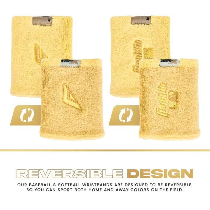 Franklin X-Vent Reversible Wristbands - 4 inches product image 10, provided for visual reference and product detail review