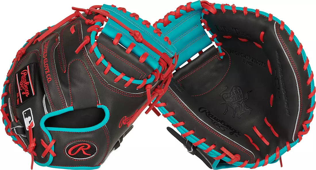 Rawlings Heart of the Hide R2G 33" Baseball Catcher's Mitt PRORCM33-23DSTE product image 2, provided for visual reference