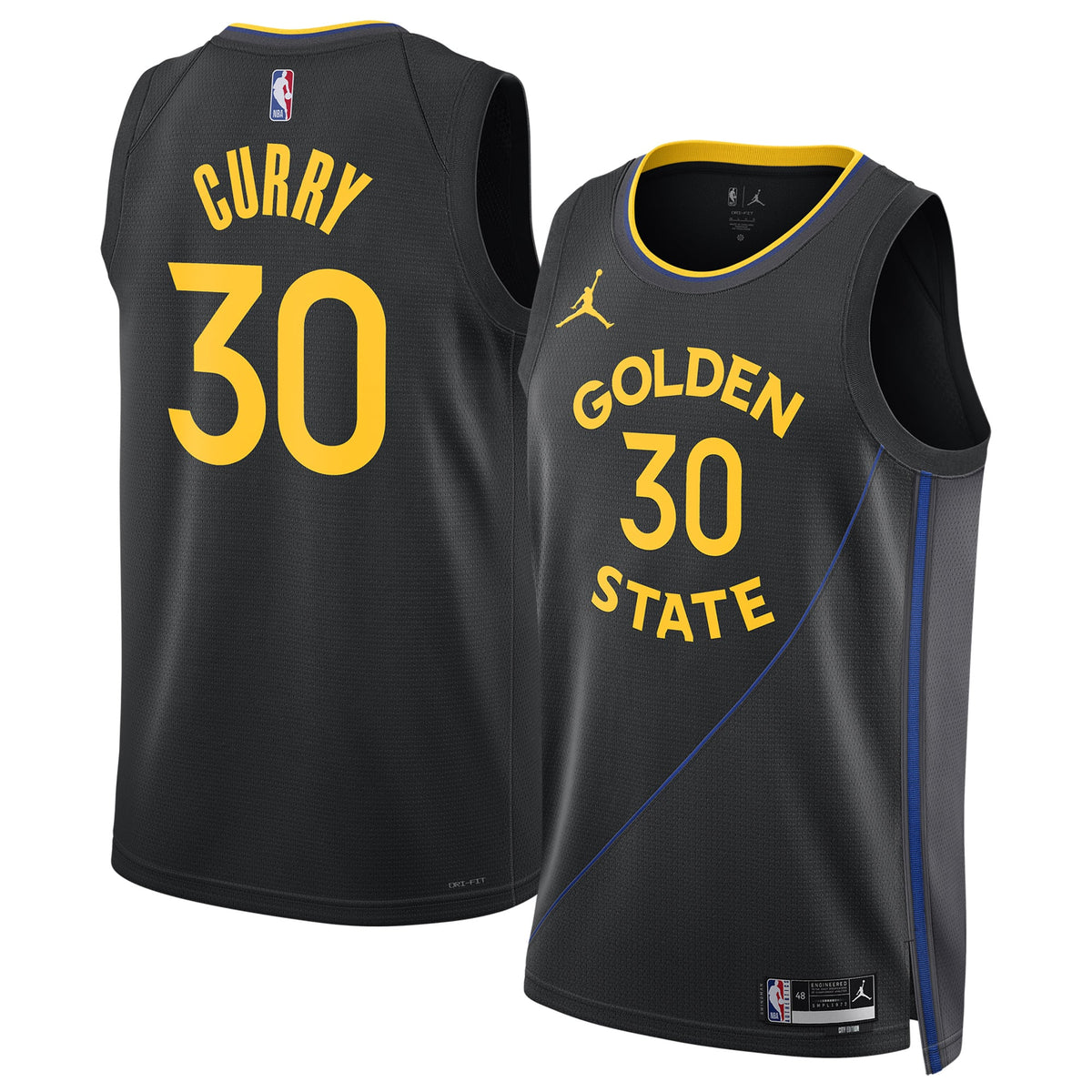 Unisex Golden State Warriors Stephen Curry Jordan Brand Black 2024/25 Swingman Jersey - Statement Edition product image 2,