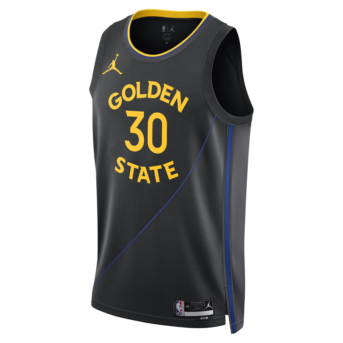 Unisex Golden State Warriors Stephen Curry Jordan Brand Black 2024/25 Swingman Jersey - Statement Edition product image 3,