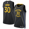 Unisex Golden State Warriors Stephen Curry Jordan Brand Black 2024/25 Swingman Jersey - Statement Edition product image 1,