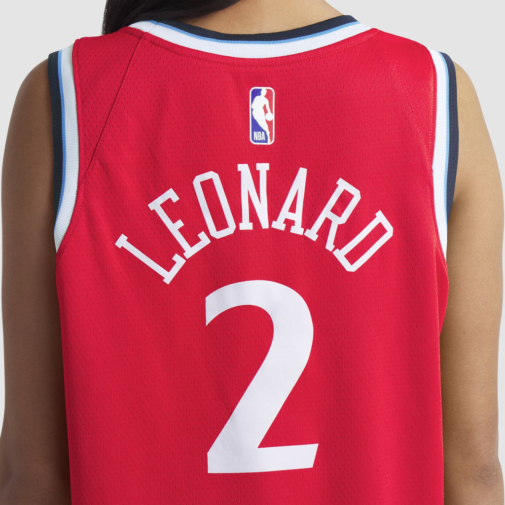 Unisex LA Clippers Kawhi Leonard Jordan Brand Red 2024/25 Swingman Jersey - Statement Edition product image 11, provided for