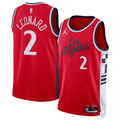 Unisex LA Clippers Kawhi Leonard Jordan Brand Red 2024/25 Swingman Jersey - Statement Edition product image 1, provided for