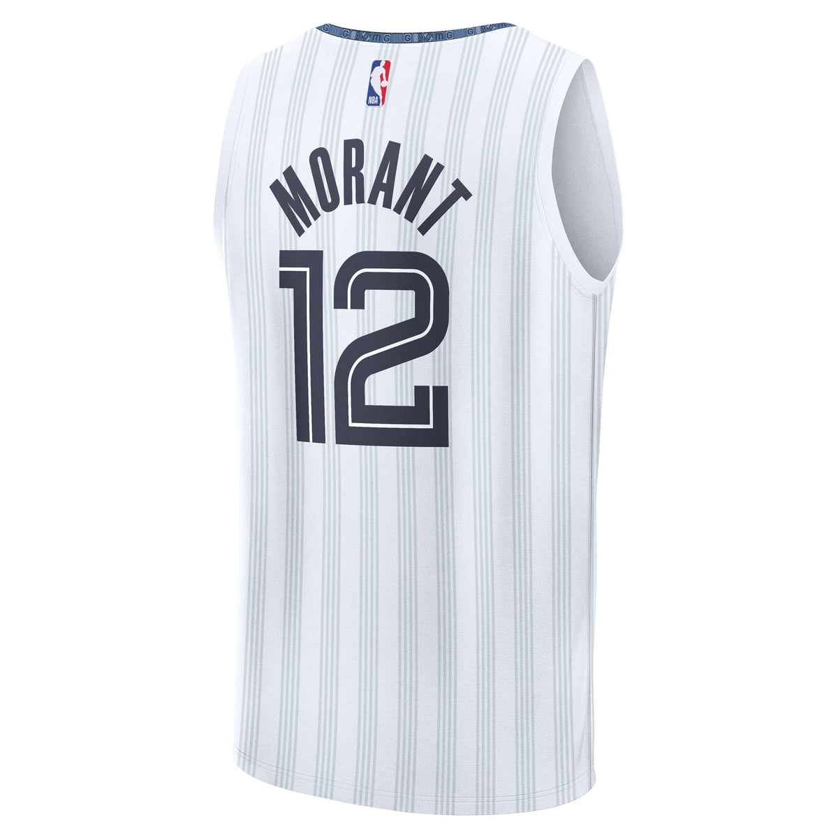 Memphis Grizzlies Ja Morant Fanatics White 2025/26 City Edition Fast Break Jersey for Men product image 4, provided for