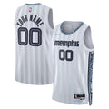 Unisex Memphis Grizzlies Nike White 2025/26 City Edition Swingman Custom Jersey product image 1, provided for visual